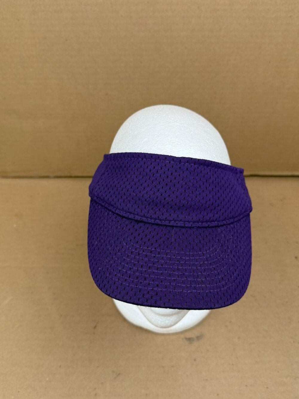 Augusta Sportswear Youth Purple Mesh Visor DAMAGE